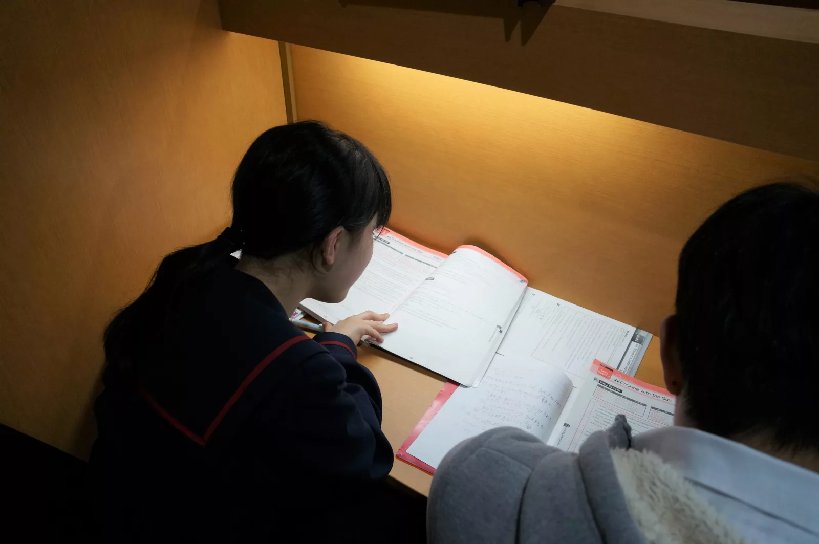 ECCベストワン津幡能瀬校での個別指導の様子